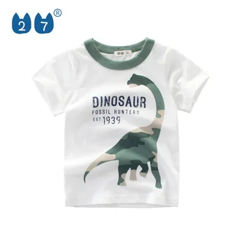 Grafinis T Marškinėliai Kawaii Anime Dinozauras, Berniukai, Kids Vasaros Kūdikių Drabužiai Paaugliams Palaidinės Harajuku Marškinėliai Mielas Viršūnes Berniukas T-shirt - 