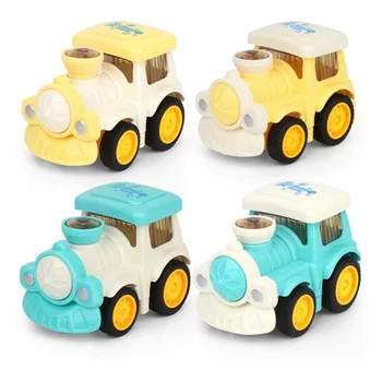 Vaikų Inercijos Animacinių filmų Mažas Traukinio Modelis Žaislas Modeliavimas Žaislas Automobilis Intelektinės Plėtros Tėvų-vaikų Interesų Auginimas - 