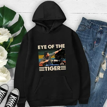 Eye of The Tiger Moterų Hoodies Pavasario Rudens Drabužiai Moterų Hoodie Sudaderas Puloveriai Antgamtinė Moteriška Sweatershirt Outwear - 