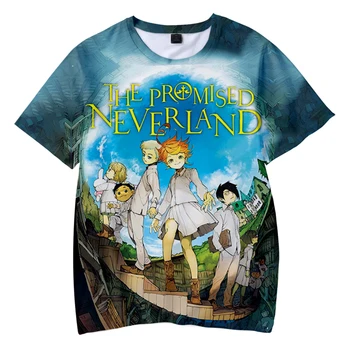 Pažadėjo Neverland 3D Atspausdintas Vaikų marškinėliai Mados Vasaros trumpomis Rankovėmis Marškinėlius Karšto Pardavimo Vaikams Laisvalaikio Drabužių Streetwear - 