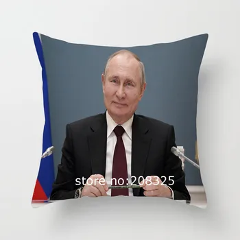 ZENGA Vladimiras Putinas N1T Pagalvės užvalkalą Pagalvėlė Padengti Metu Pagalvę Padengti Dekoratyvinės Pagalvėlės, Už Sofos Namų Dekoro Užvalkalas - 
