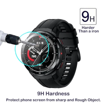 2.5 D 9H HD Aišku, Grūdintas Stiklas Huawei Honor Žiūrėti GS PRO Smart Žiūrėti Screen Protector Anti-Scratch Apsauginis Stiklas - 