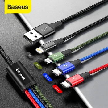 Baseus 3 in 1, USB Kabelis, C Tipo Kabelio 