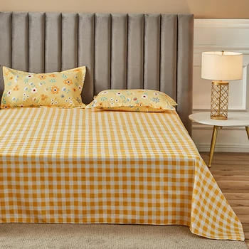 Pes lovos skalbiniai Lakštai patogus vasarą viengulė lova lapas - 