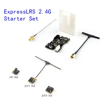 HappyModel 2.4 G ExpressLRS ELRS Starter Set ES24TX 2.4 G Micro TX su 3PCS 2.4 G EP1 EP2 RX RC Lėktuvo FPV Ilgo Nuotolio Drones - 