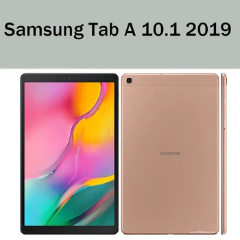 Samsung Galaxy Tab 10.1 2019 Atveju stovi apsauginis Dangtelis Planšetinį kompiuterį Samsung Galaxy Tab 10 SM-T510 T515 PU Odos Funda - 