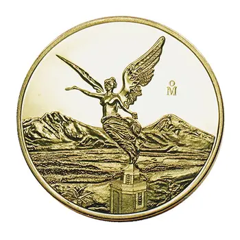 Meksikos Laisvės Statula Proginių Monetų Kolekciją Dovanų, Suvenyrų, Meno Metalo Antiqu - 