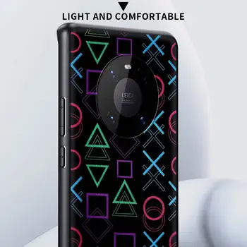 Žaidėjas Žaidimo PS4 Silikono Black Telefoną Atveju 