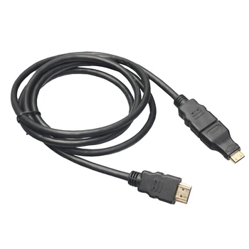 3In1 MicroHDMI suderinamą Kabelį V1.4 Aukso apkalos Adapteris Keitiklis 150cm 3 in 1 