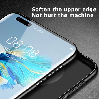 Matinis Atveju, Huawei Mate 40 Pro Ultra-plonas Minkštas Silikoninis Galinio Dangtelio Huawei Mate 40 Pro+ Mate40 Anti-rudenį Apsaugos Capas - 