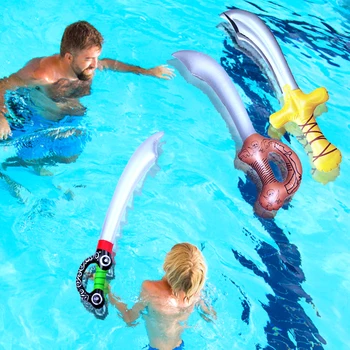 Naujas Atnaujinti Pripučiami Kardai Žaislai Vaikams, Vaikams, Lauko Įdomus Baseiną Paplaukioti Vandens Žaisti Žaislai Piratų Modelį Vandens Pramogos - 