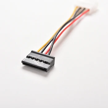 2vnt/lot 4 Pin IDE Molex 15 Pin Serial ATA SATA HDD Kietojo Disko Maitinimo Adapteris Kabeliai - 