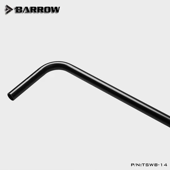 Barrow TB14-490 TSWB-14 VNT vandens aušinimo kaip 14mm dvigubai 90 prebending juoda metallic -padengta vario vamzdis, Vandens Aušinimo Sistema - 