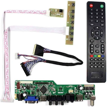 Naujas TV56 Rinkinys N140B6 N140B6-L02 N140B6-L06 N140B6-L08 TV+HDMI+VGA+AV+USB LCD LED ekrano Valdiklio plokštės Tvarkyklės - 