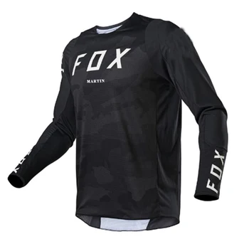 Motokroso raudona marškinėliai mtb kalnų dviračių džersis FXR kalnų dviračių dh maillot ciclismo hombre jersey greitai-džiovinimo Martin Fox - 
