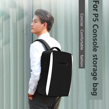Naujas PS5 Kuprinė Kelionių lagaminas Nešiojamų Saugojimo Krepšys Sony PS 5 Žaidimų Konsolės Konsolės Priedai - 