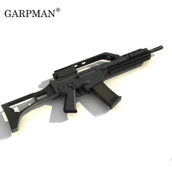 1:1 85cm G36c Puolimą Gun 3D Popieriniai Dėlionė 
