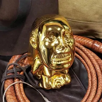 Originalus Žmonių Dervos Statula Apdailos Amatų Indiana Jones Idol Aukso Vaisingumo Statula | Raiders Of The Lost Ark Filmą Replic - 