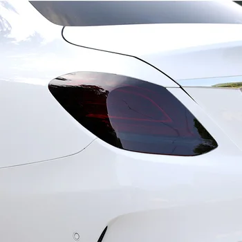 30X200CM Auto Automobilis Dūmai Rūko Žibintas priekinis žibintas užpakalinis žibintas Atspalviu Vinilo kinas Lapo Lipdukas Vandeniui Automobilio Stiliaus - 