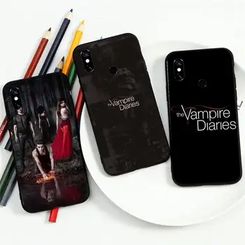 Vampyro Dienoraščiai carcasa Telefoną Atveju Xiaomi Redmi pastaba 7 8 9 t k30 max3 9 s 10 pro lite - 