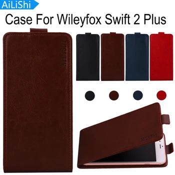 AiLiShi Karšta!!! Atveju Wileyfox Swift 2 Plus Aukščiausios Kokybės Apversti Odinis Dėklas Išskirtinės Specialios Telefono Padengti Oda+Stebėjimą - 