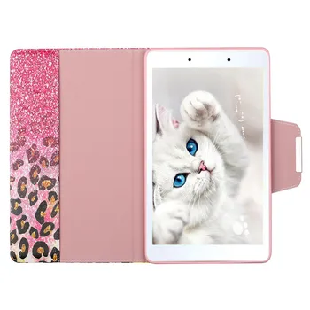 Kawaii Vienaragis Panda Tablet Atveju Stovas Samsung Galaxy Tab 8 2019 Atveju Pažangų Planšetinį kompiuterį 