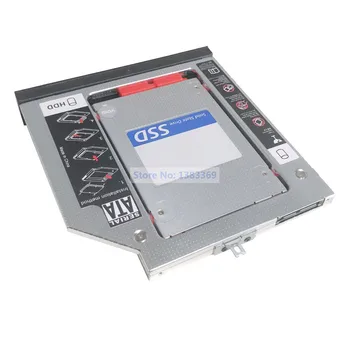 SATA 2-asis Kietasis Diskas SSD HDD Modulis Caddy Rėmo Adapteris, skirtas Lenovo Thinkpad L440 L540 Su Bezel ir Laikiklis - 