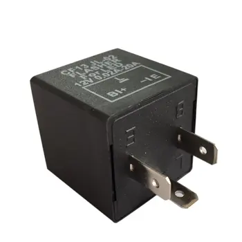 12V 3-PIN 0.02 A-20A Elektroninių LED Reguliuojamas Flasher Relė Posūkio Signalo Lemputė Indikatorių - 