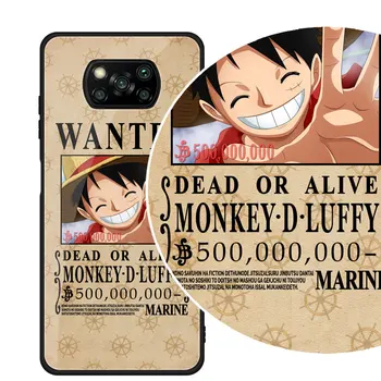 Kameros Apsauga, Telefono Dėklai Xiaomi POCO M3 X3 NFC F2 Pro X2 Anime One Piece Norėjo Luffy Zoro Usopp Galinį Dangtelį Vyrų Sunku - 