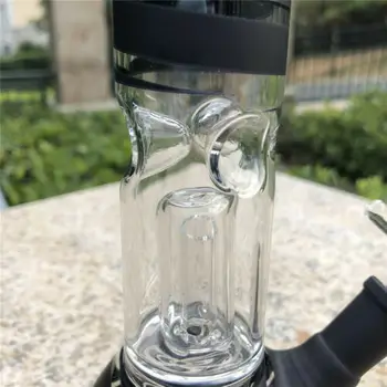 10 colių Šviesos stiklo Švyti Tamsoje Stiklo puodelis stiklinis vamzdelis stiklinis piltuvėlis filtras alyvos surinkėjas mokslinio eksperimento įranga - 