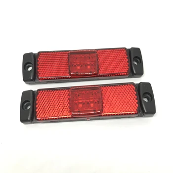 4 / 8 / 10 gabalas 4 LED gintaro šoninis apšvietimas priekabos sunkvežimių uodegos šviesos 10v-24v - 