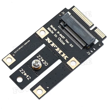 M2 mini PCIe Adapteris, mini PCI express M2 2 M. NGFF A, E klavišą, bevielio ryšio modulis Adapteris, Skirtas Wifi ir 