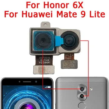 Originalą Huawei Mate 9 Lite Garbę 6X Priekinis Galinis galinė vaizdo Kamera Priekinės Pagrindinis Susiduria Mažos vaizdo Kameros Modulio Pakeitimo Atsarginės Dalys - 