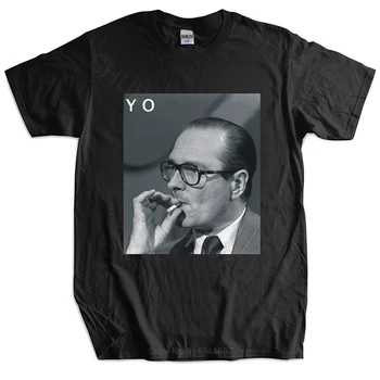 Vyrai prekės marškinėlius vasaros medvilnės marškinėlius Jacques Chirac - yo rap hip-hop fumer paryžiaus režimas mados PRANCŪZIJA - 