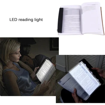 JAV Knygų Mėgėjams Lempa Šviesos diodų (LED) Skydelį Naktį Belaidžio Žmonių Mąstymas Proto Kūrybingi, Plokštieji Skydelis Akis Šviesos dropship - 