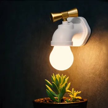 Maišytuvas Naktį Šviesos Pažangi Balso atpažinimo Jutiklis Šviesos ABS LED Spintoje, Vonios kambaryje, Koridoriuje, Smart Light Kawaii Kambario Dekoro neon - 