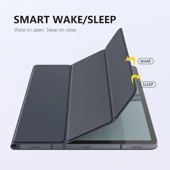 Smart Folio Case For Samsung Galaxy Tab S7 11 2020 M., Plonas, Lengvas Smart Shell Stovėti Dangtis,Stiprus Magnetinis Adsorbcijos už Skirtuko - 