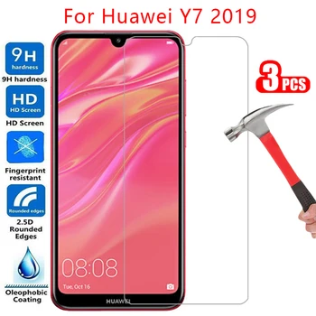 Apsaugos grūdintas stiklas huawei y7 pro prime 2019 screen protector y 7 7y y7pro y7prime y72019 kino huawey huwei hawei - 