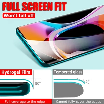 100D Apsaugos Hidrogelio Filmas Xiaomi Redmi 4X 5 Plius 7A 8A Pastaba 8T 7 Pro Screen Protector Filmas Ne Stiklo - 