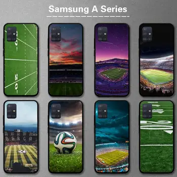 Futbolo srityje, Silikoninis Telefono dėklas Samsung A02 A52 A20S A12 A20E A30S A32 A40 A50S A51 A70 A72 A80 Fundas - 