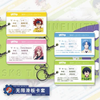 Japonų Anime Sk8 Infinity Cosplay Pasiūlymo Priedai Studento ID Autobusų Banko Kortelės Turėtojas Keychain Kortelės Atveju Pakabukas Žaislą Dovanų - 