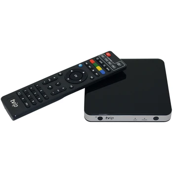 Originalus TVIP 605 Android+Linux dual sistema TVIP525 530 wifi streaming media player, smart tv box S-Box 5G Dual WiFi 4K IP TV BOX - 