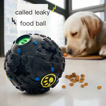 Minkštas Mielas šunelis Ball Žaislas suministros para perr Interaktyvus Girgždėti Šuo Kramto Žaislą Lėtai Pašarų Šuo Kamuoliukus Šuniuką, šunų reikmenys - 