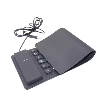 Ispanijos Silikono klaviatūra USB 2.0 Silikoninė suristi, Sulankstomas Kompiuterio Klaviatūra PC - 
