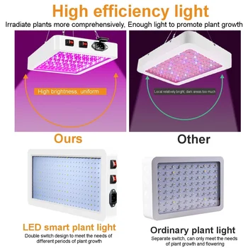 4000W/5000W 216/312 Led Full spectrum LED Augalų Auga Šviesos Daržovių Bloom Lempos Patalpų Augalų Auginimo Šviesos Šiltnamio efektą sukeliančių Augti Žiburiai - 