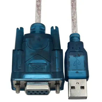 USB2.0 RS232 Moterų adapteris, Laidas USB į DB9 skylę female kabelio adapteris kasos etikečių spausdintuvas led ekranas skaitytuvas pos karšto - 