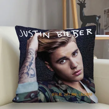 Musife Naujas Custom Justin Bieber Užvalkalas Sofa Dekoratyvinė Pagalvėlė Padengti Užvalkalas Namų Dekoro Lašas Laivybos Didmeninės - 