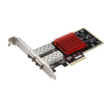 PCIe2.1 X4 Intel 350 Dual Port 1000Mbps Pluošto Serverio Tinklo plokštė Gigabit Intel Desktop SFP Sąsajos Serverio TXA027 - 