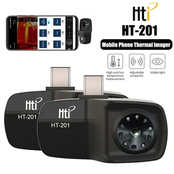 HT-201 Šiluminė Kamera USB Mobiliojo Telefono Šiluminį Infraraudonųjų spindulių vaizdo formuotuvo, Skirtos 