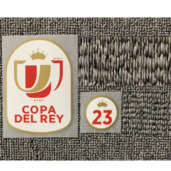 2020-2021 Ispanijos Copa Del Rey Pleistras Karaliaus Taurės šilumos Perdavimo Futbolo Pataisų Rinkinys - 